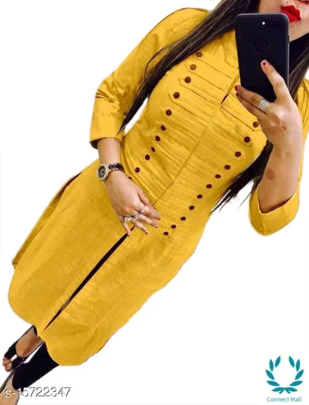 Latest new design rayon sulb cotton kurtis for women - XL